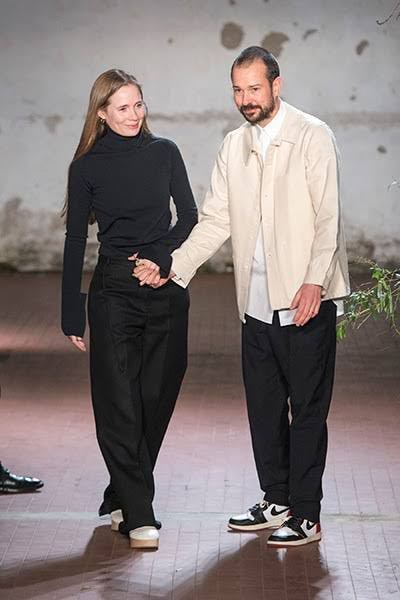 Jil sander コレクションデザイナー着用 タートルニット(セーター 