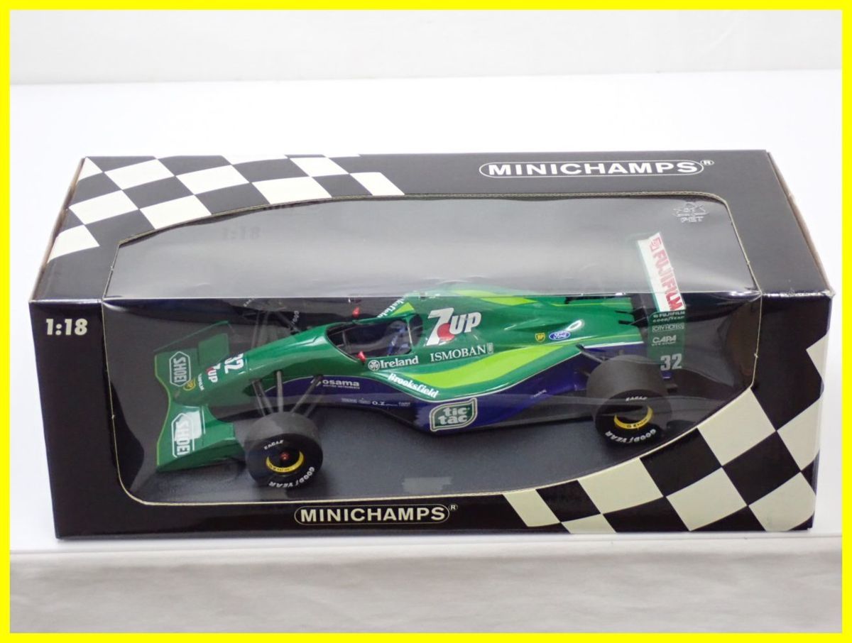 ★MINICHAMPS/ミニチャンプス 1/18ミニカー ジョーダン191 フォード M.シューマッハ/外箱付き/レーシングカー#1490000026