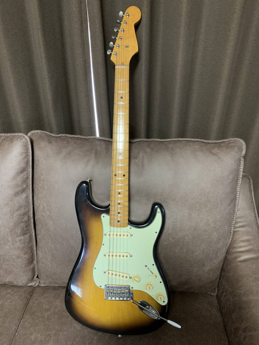 Fernandes ギター ストラト テキサススペシャル 石ロゴ ジャパンビンテージ フェルナンデス 売買されたオークション情報 Yahooの商品情報をアーカイブ公開 オークファン Aucfan Com
