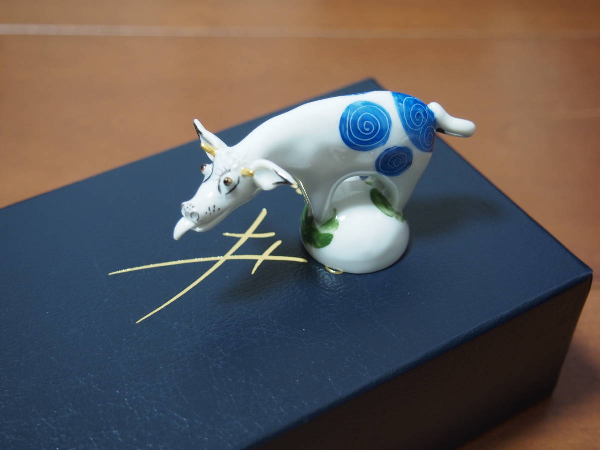 マイセン フィギュリン 牛 丑 干支シリーズ 干支 Meissen うしどし