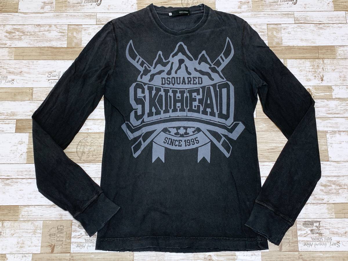 ☆送料無料☆ DSQUARED2 ディースクエアード 古着 長袖 Tシャツ ロンT 