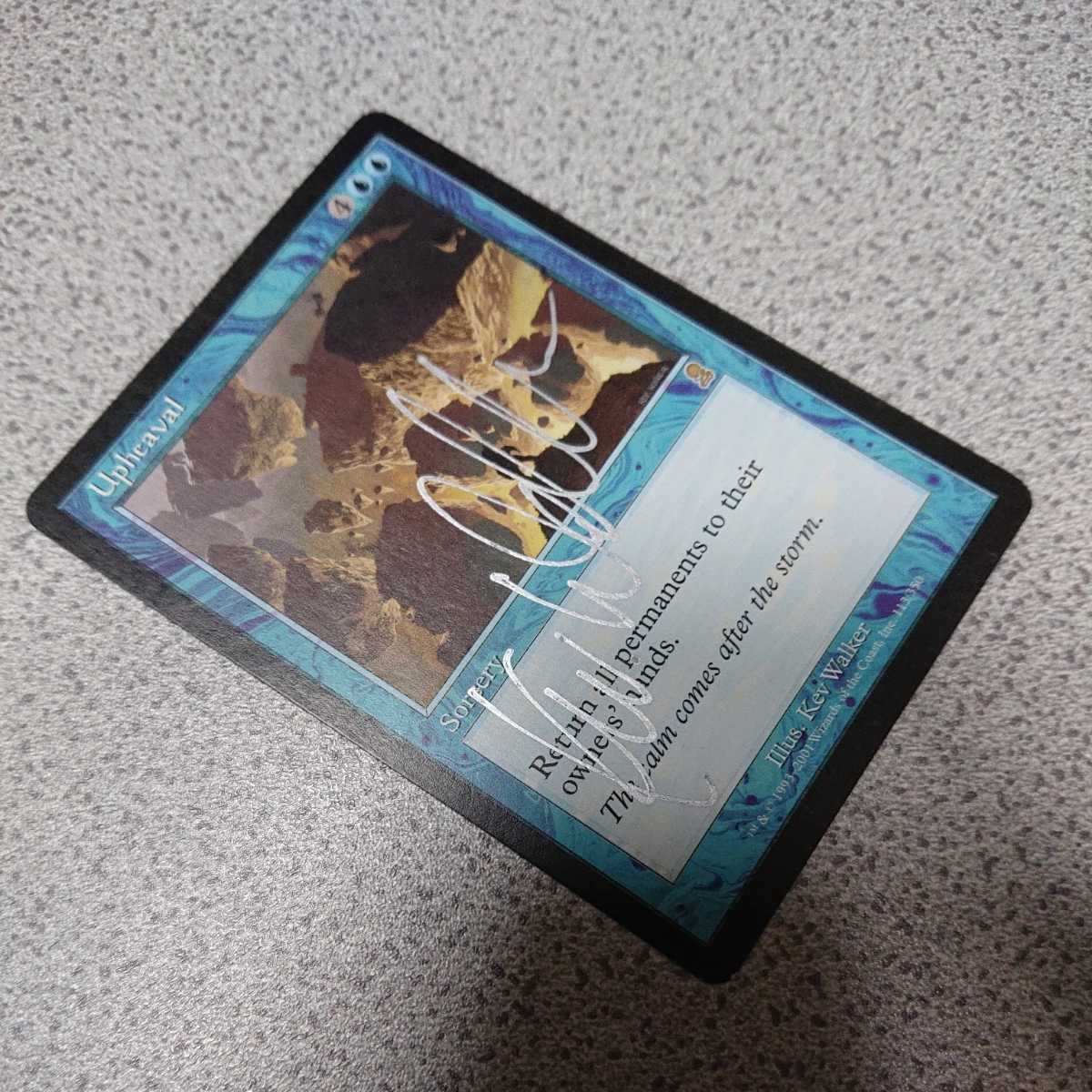 MTG ODY 激動 英語 一枚 サインド 即決(青)｜売買されたオークション 