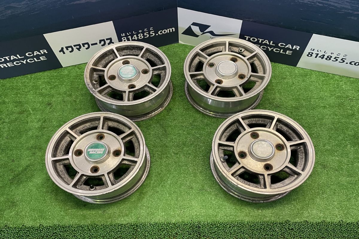 ☆旧車・当時物☆ HAYASHI RACING ハヤシレーシング 10インチ ホイール 