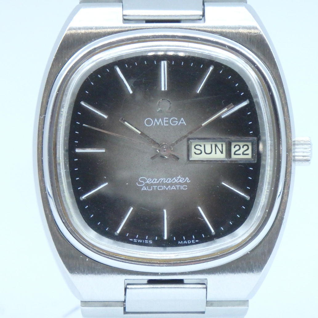 1円【難有中古】 OMEGA オメガ Sea master シーマスター TVスクリーン AUTOMATIC オートマチック 自動巻 166.0123 【10】