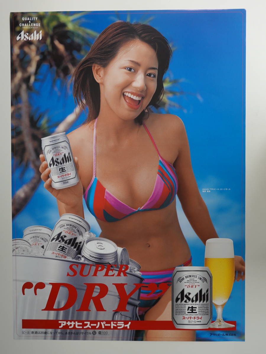 76東原亜希ポスター アサヒスーパードライ 水着ビキニ赤青ピンク ビールキャンペーン B2サイズ 模型 プラモデル ラジコン 売買されたオークション情報 Yahooの商品情報をアーカイブ公開 オークファン Aucfan Com