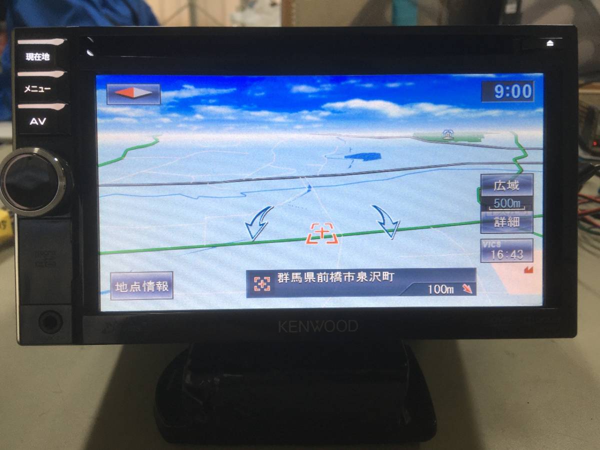 MDV-333 KENWOOD ケンウッド メモリーナビ | ワンセグ USB AUX CD