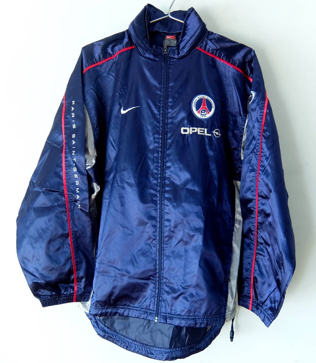 90s NIKE パリサンジェルマン ウインドブレーカー ナイロンジャケット 即決あり！