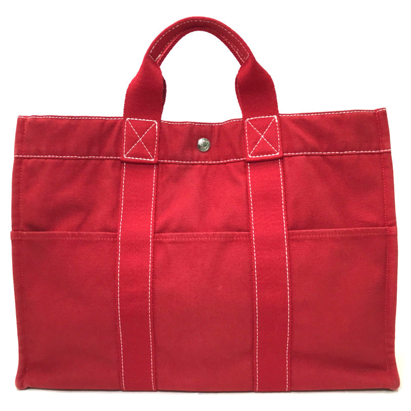 エルメス HERMES ドーヴィル MM フールトゥ ハンド トート バッグ