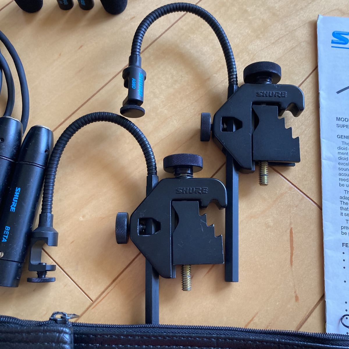 Shure Microphone - Music D&frasl;S Miniature SHURE BETA98 D/S 2本セット
