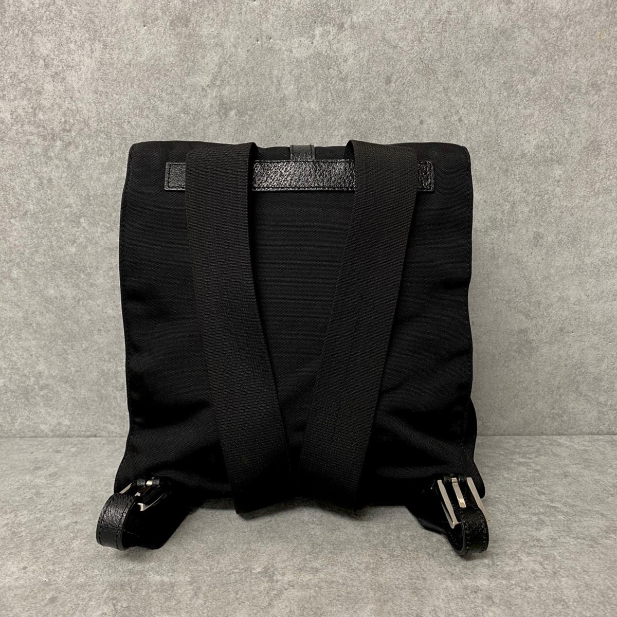□ 1円 極美品 使用わずか 保存袋付き □GUCCI グッチ GG リュック 