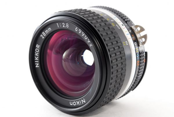 #2104 極上美品 ニコン ニッコール マニュアルレンズ Nikon Ai-s Nikkor 28mm f2.8 Lens NIKKOR ニコン Nikon ED レンズ f⁄2