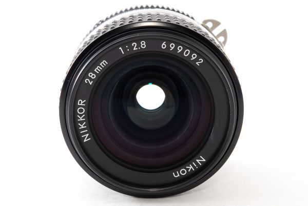 #2104 極上美品 ニコン ニッコール マニュアルレンズ Nikon Ai-s Nikkor 28mm f2.8 Lens NIKKOR ニコン Nikon ED レンズ f⁄2