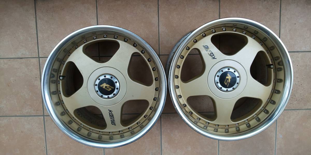 SSR ケーニッヒ 2本 12.5j +15 ケーニッヒ18インチ ホイール 0 