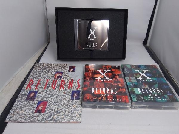 DVD 美品 初回限定生産 X JAPAN RETURNS 完全版 コレクターズ BOX