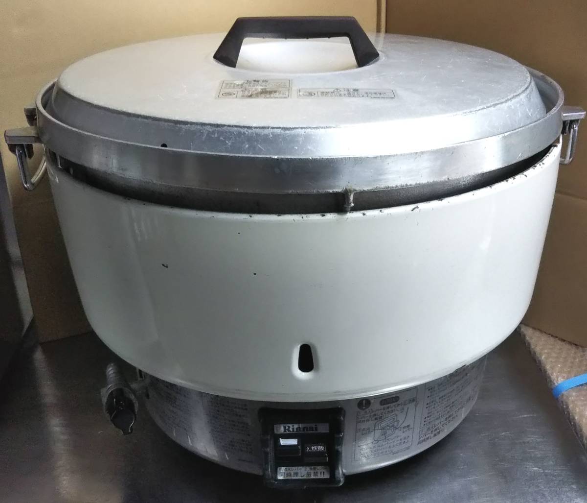 ①リンナイガス炊飯器 都市ガス 募集中／炊飯器 都市ガス リンナイ 一升