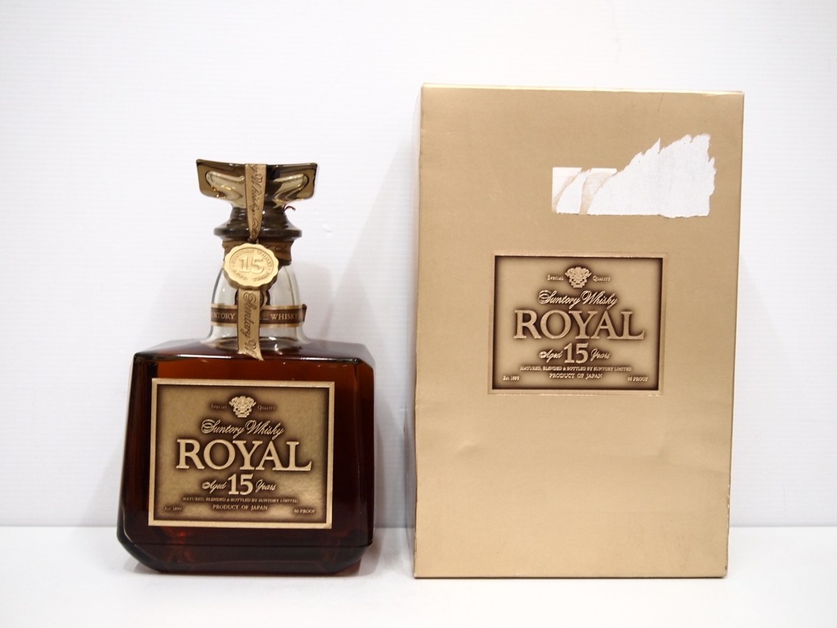 L13714HD1 ☆SUNTORY WHISKY ROYAL サントリー ウイスキー ローヤル 15