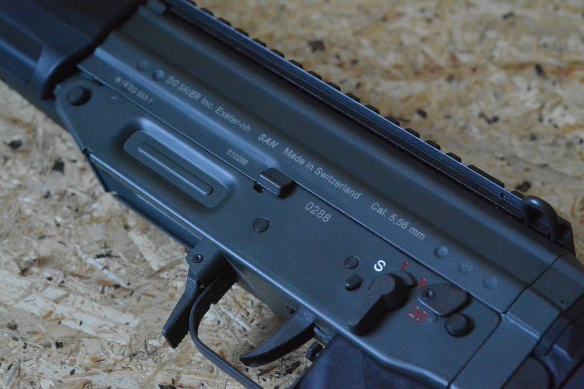 【リアル刻印サービス】SIG SG553 551 GHK 等に刻印を施工します！ 期間限定特別価格
