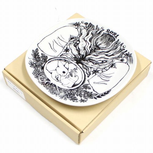ボリス雑貨店 ヒグチユウコ イヤープレート 2021 ノベルティ 非売品