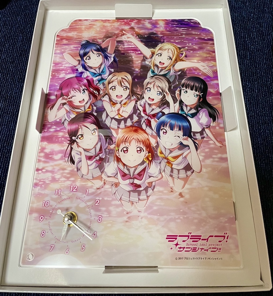 ラブライブ!サンシャイン!! ビッグアクリルクロック Aqours6thLoveLive