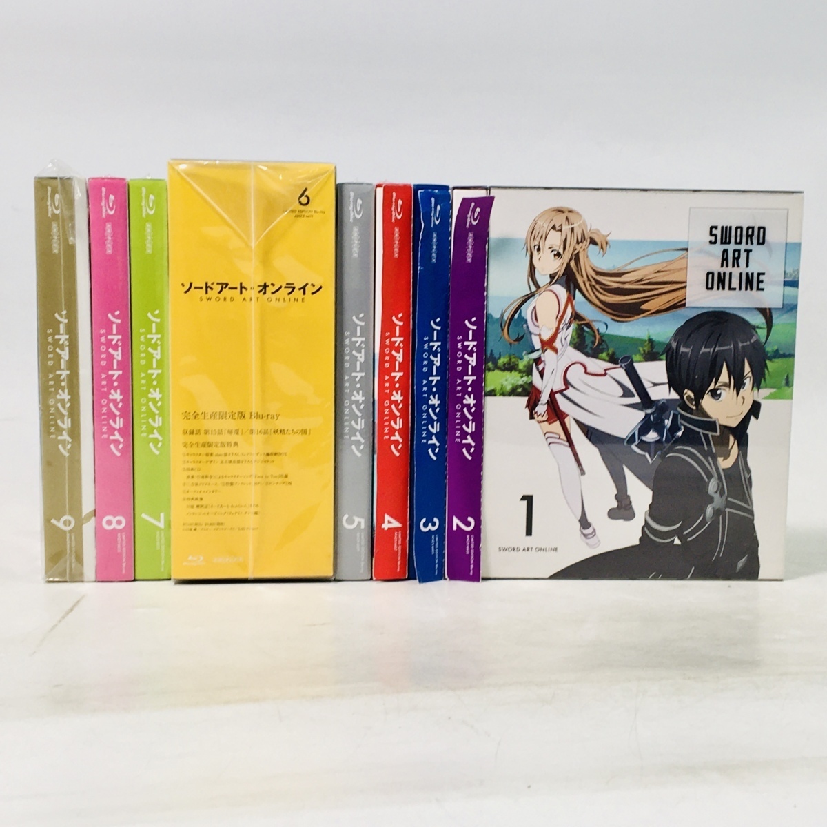 ソードアート・オンライン Blu-ray 全9巻 セット 限定版 limited Edition