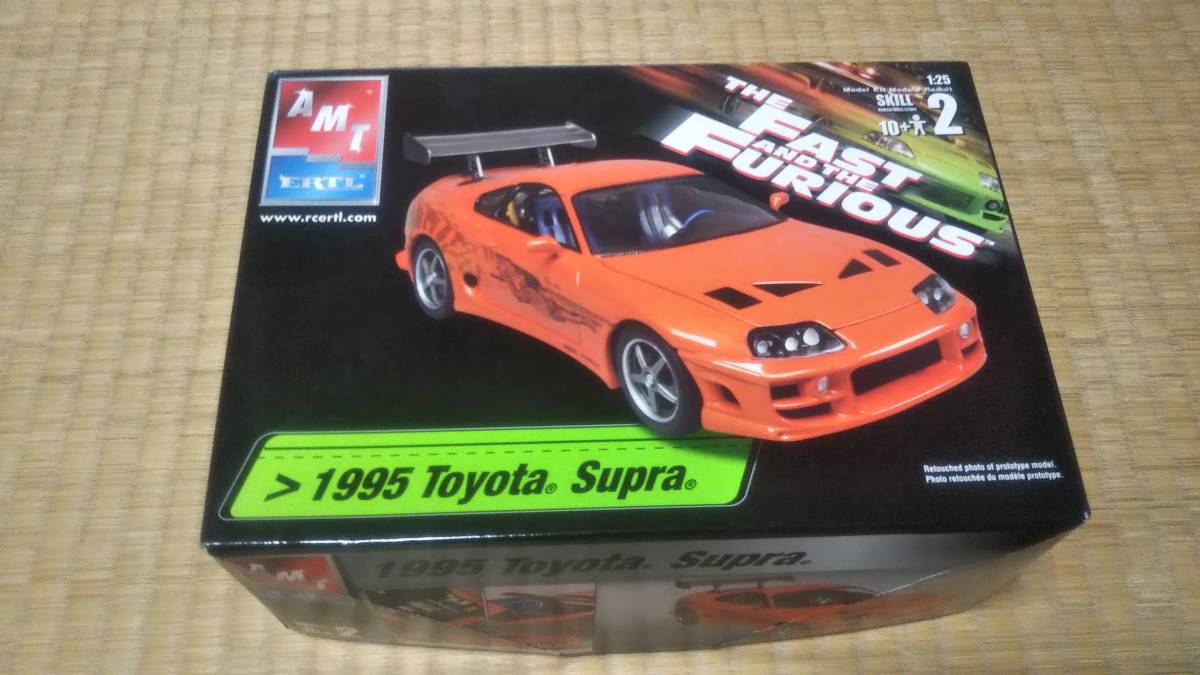 希少!! AMT 1/25 トヨタ スープラ ワイルドスピード プラモデル 未 