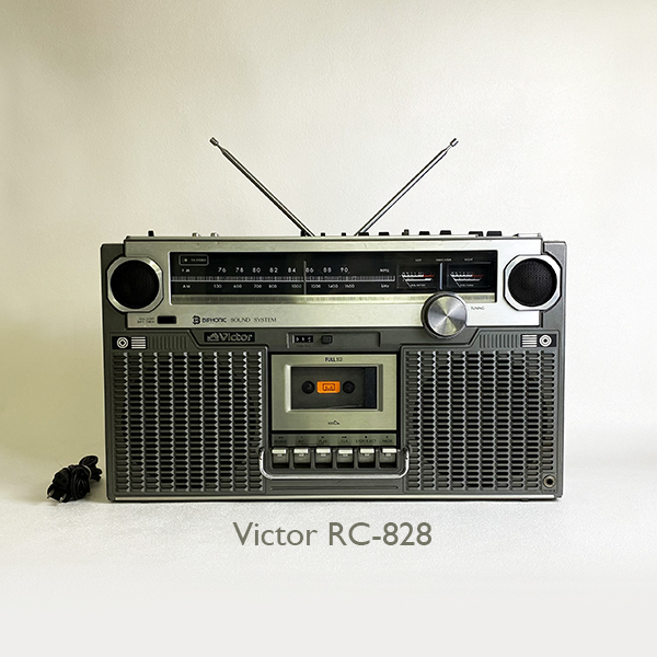 レトロVictorラジカセ 希少 Victor ビクター BA-DC-33R ラジカセ 昭和