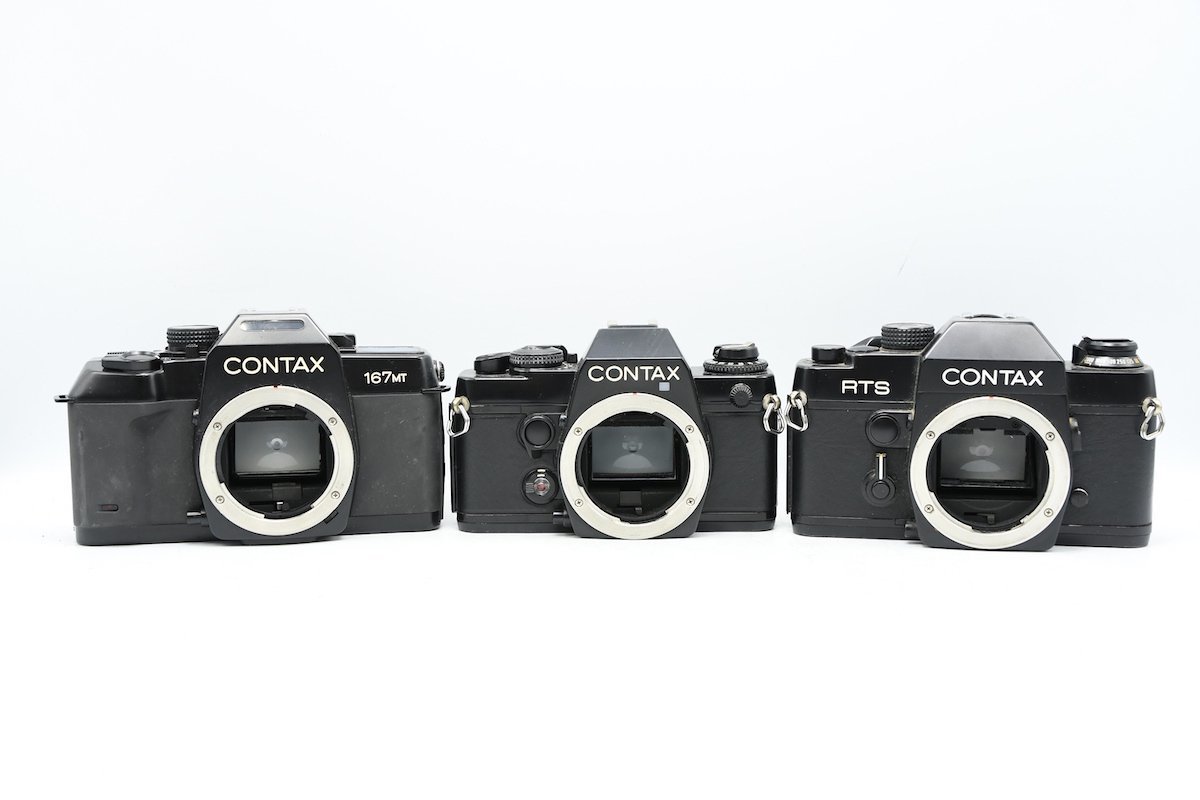 ◇ CONTAX コンタックス 167MT + 139 QUARTZ + RTS 3台セット ボディ