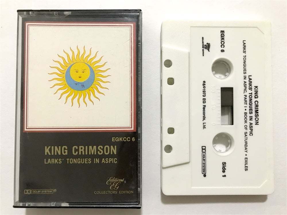 希少！KING CRIMSON カセットテープ クリムゾン キングの宮殿 PKF-3013 