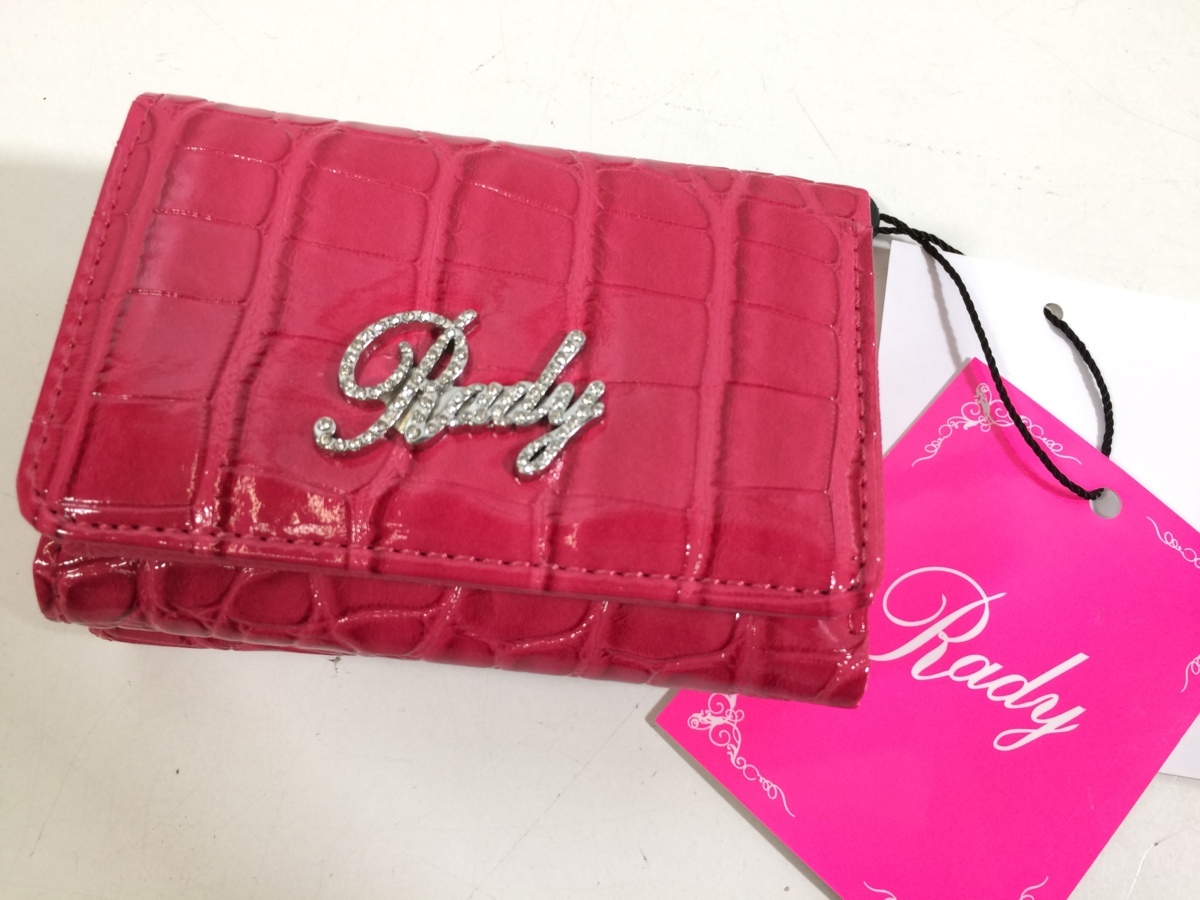 Rady 三つ折り財布 - レディ ミニウォレット キルティング ノベルティ 