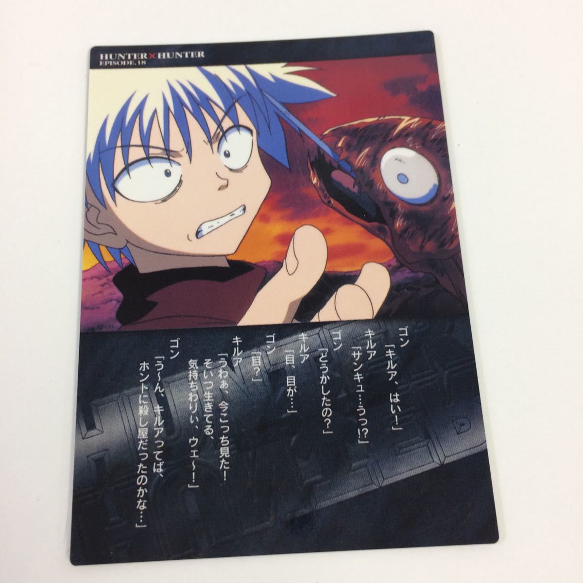 HUNTER×HUNTER カードダスマスターズ 初版 クラピカ ゴン キルア そ6