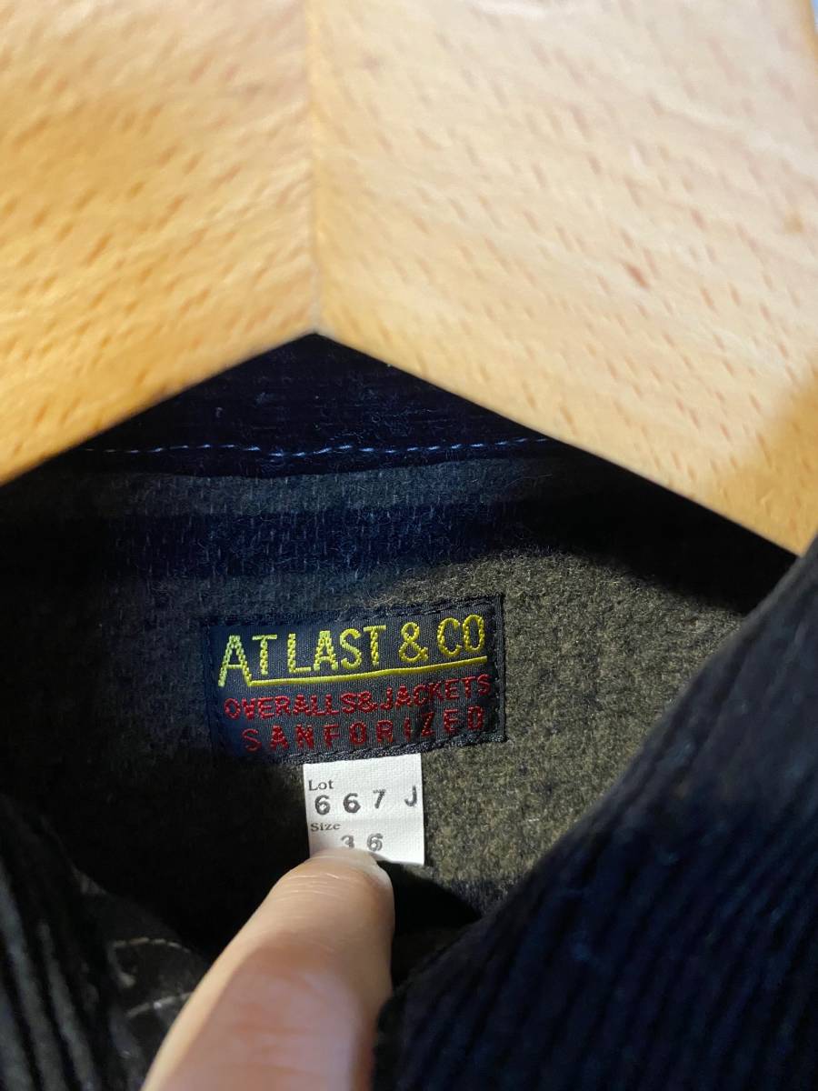 アットラスト ブッチャープロダクト デニムジャケット サイズ36 美品