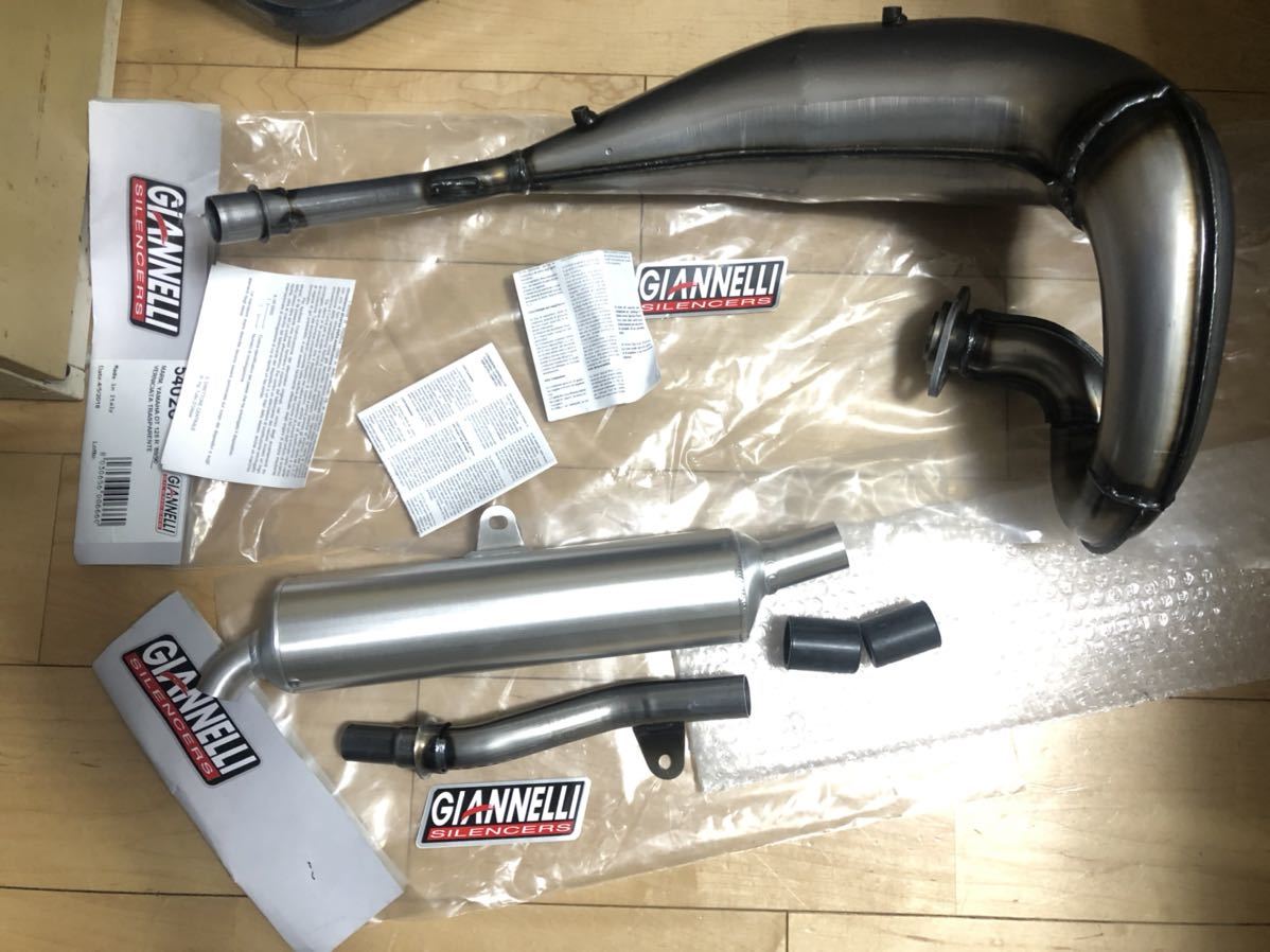 DT125R 2026年最新Yahoo!オークション GIANNELLI -dt125r サイレンサー