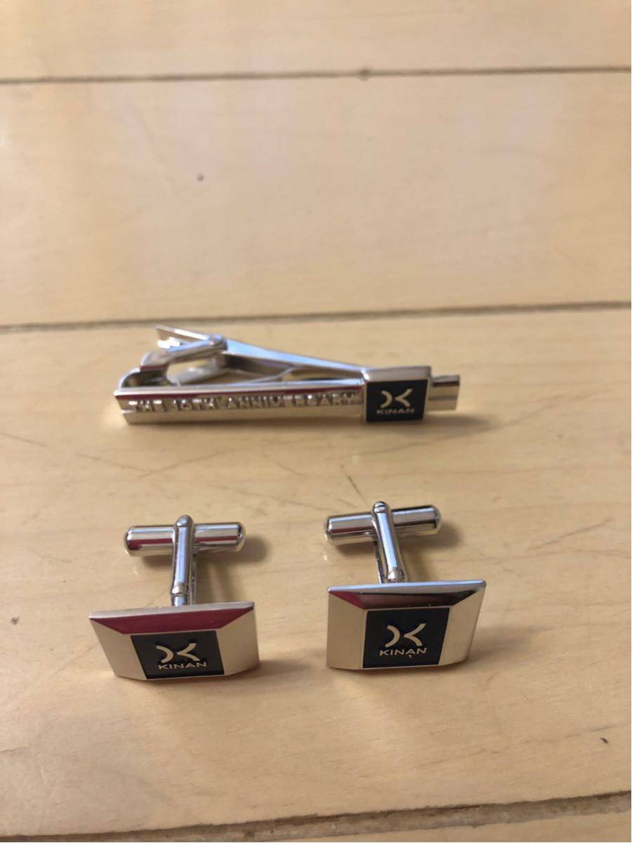 ネクタイピン　カフス　まとめ売り　全SILVER刻印あり ☆未使用保管品☆ 銀製品 ☆PAT.1035405 ネクタイピン/カフス 3点