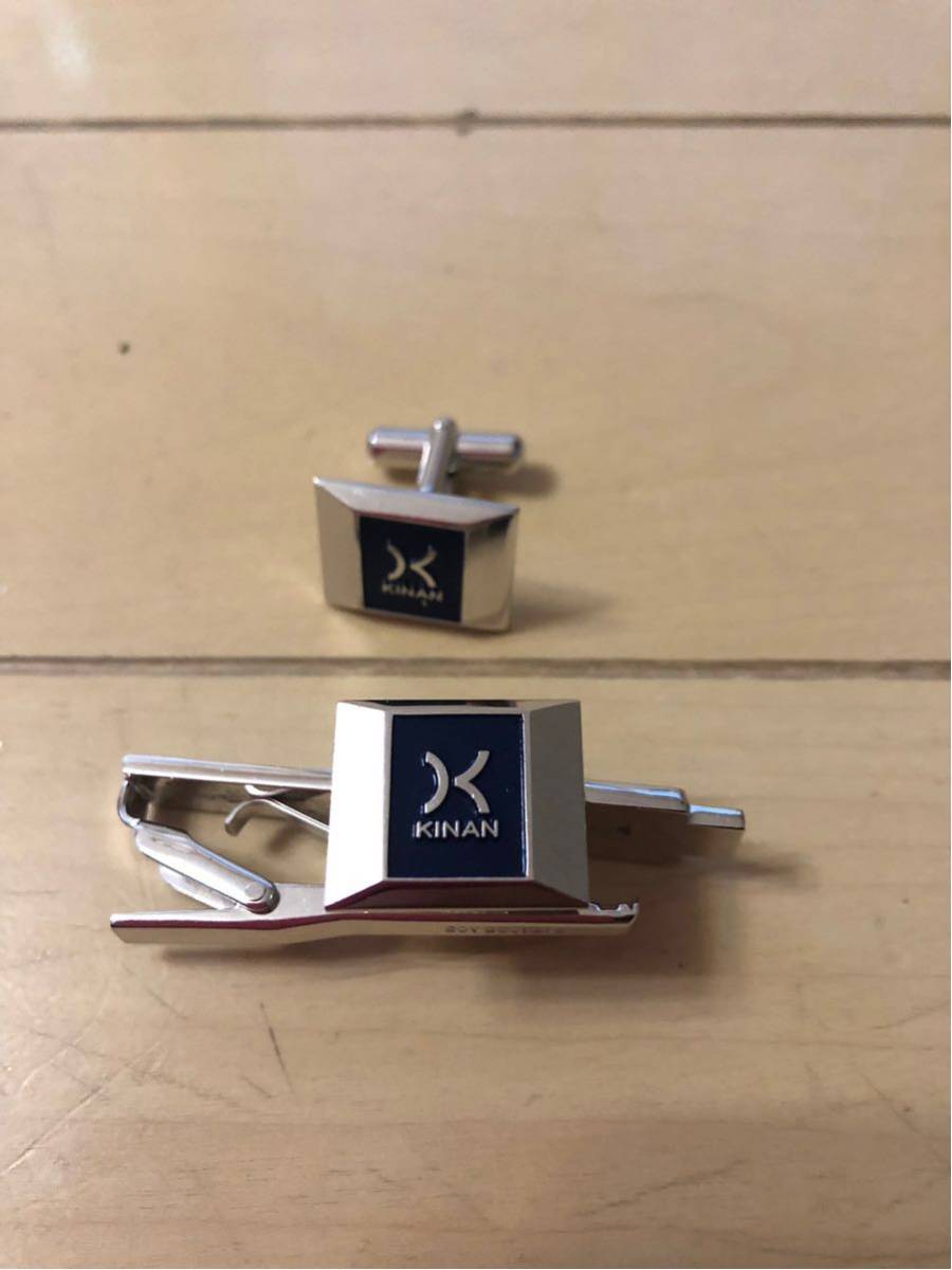 ☆未使用保管品☆ 銀製品 ☆PAT.1035405 ネクタイピン/カフス 3点