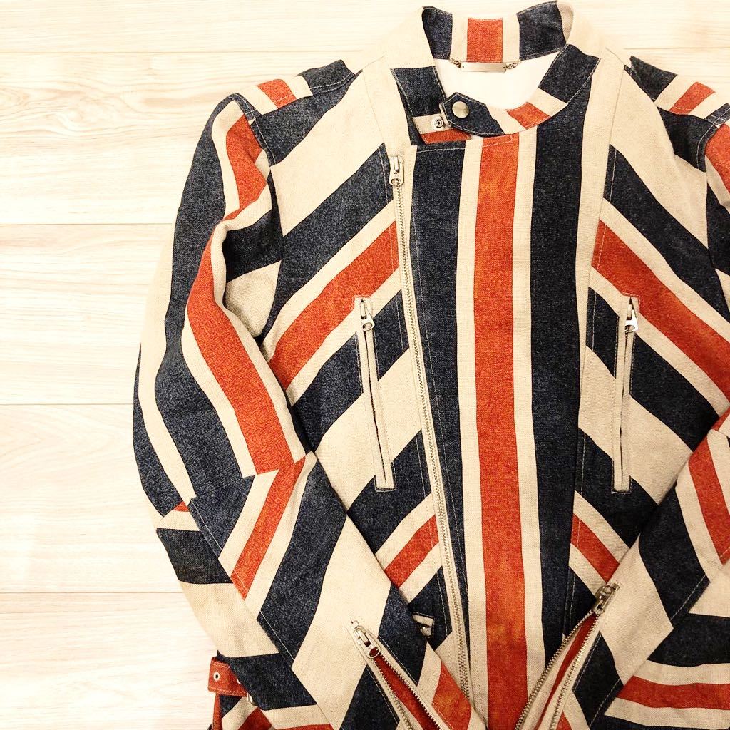 定価68 000円 Beautiful People ビューティフルピープル メンズ 星条旗 ライダースジャケット ジャケット ブルゾン Yaeca アローズ 購入 男性用 売買されたオークション情報 Yahooの商品情報をアーカイブ公開 オークファン Aucfan Com