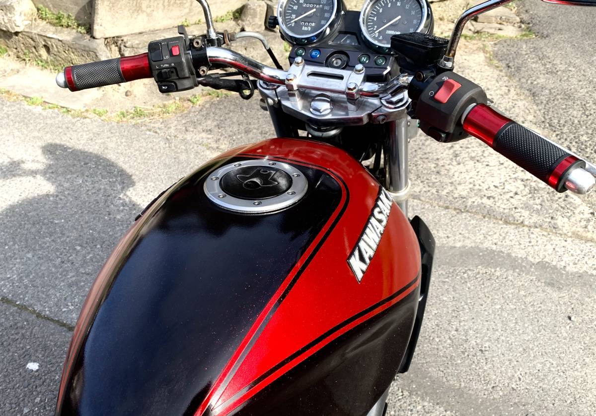 売り切りオークション Kawasaki 2型バリオス 型式ZR250B カスタム車両