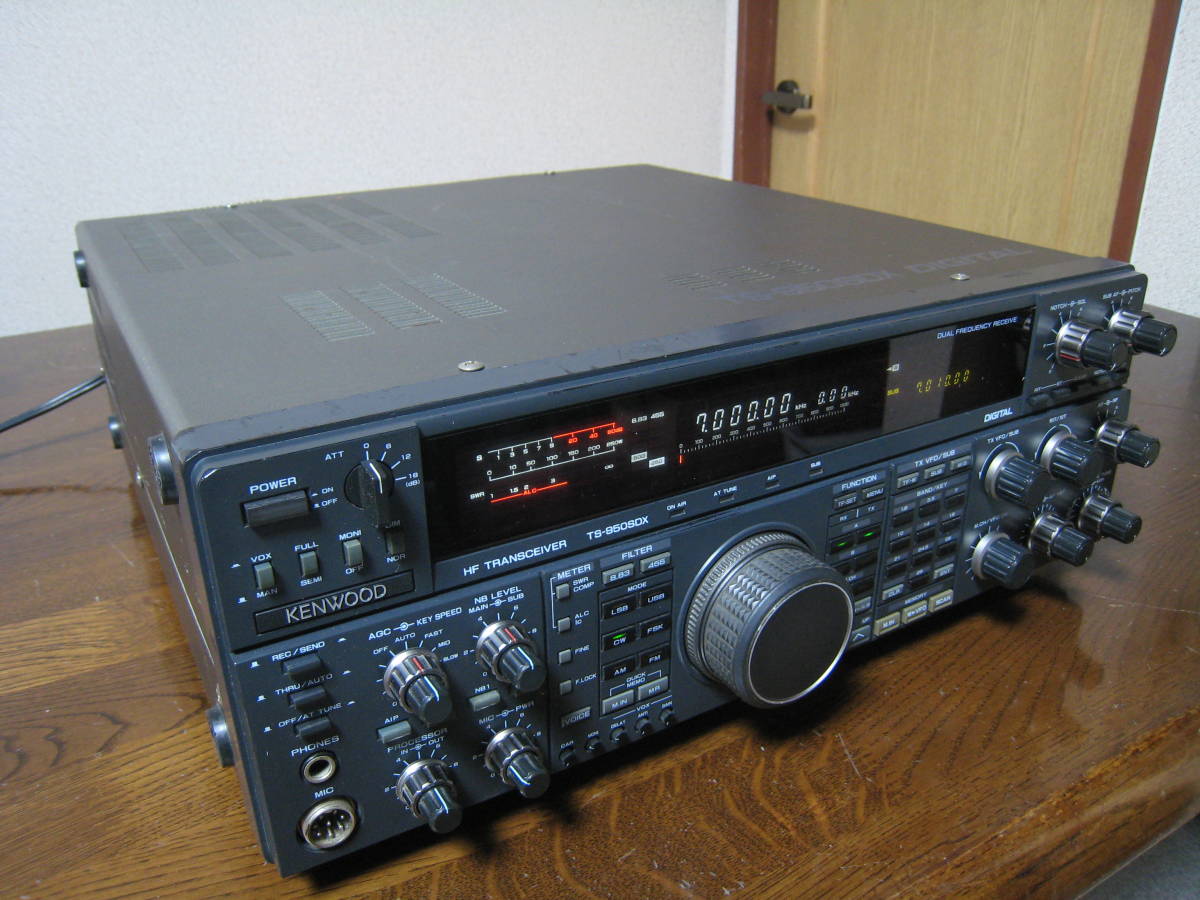 YAESU FT-8000 トランシーバー マイク付属 スケルチ動作＆ノイズ出力の