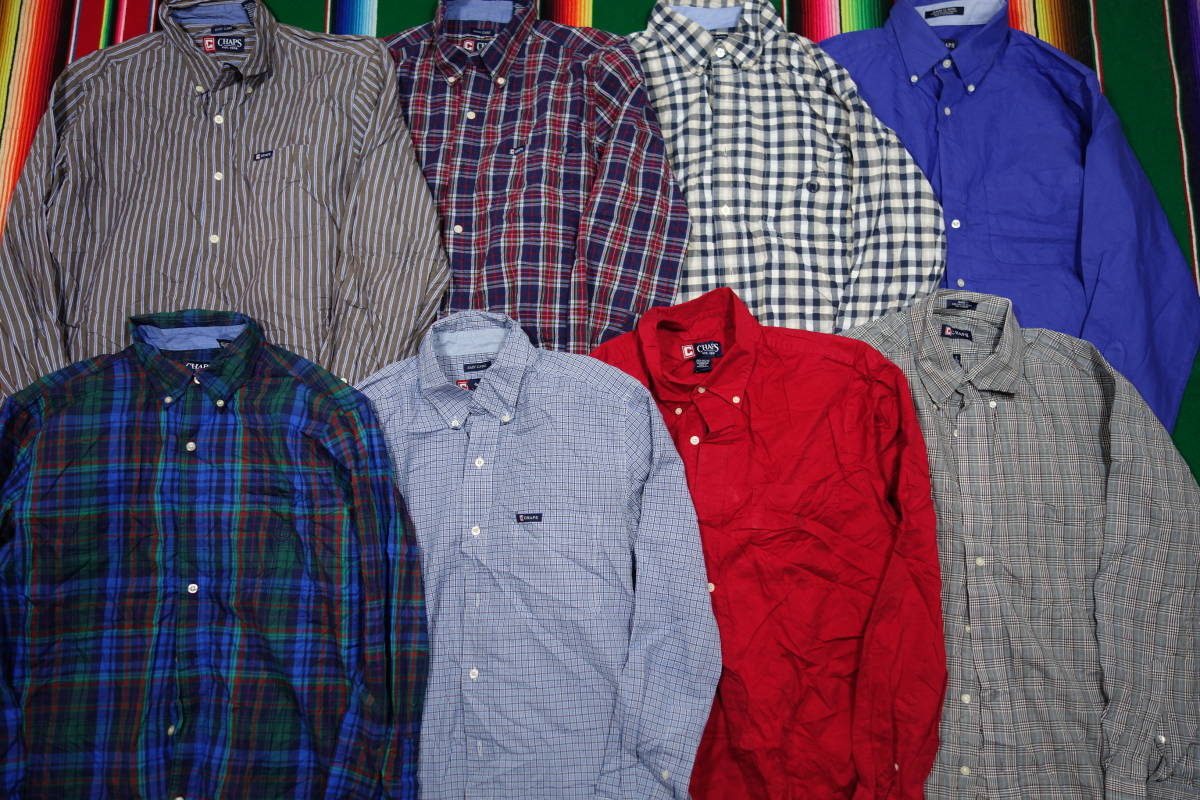  LSH-BN14 チャップス CHAPS ラルフローレンRalph Lauren 無地 チェック ストライプ 長袖シャツ￥1 US古着卸大量セット業者まとめ売り(Lサイズ)｜売買されたオークション情報、yahooの商品情報をアー 男性用
