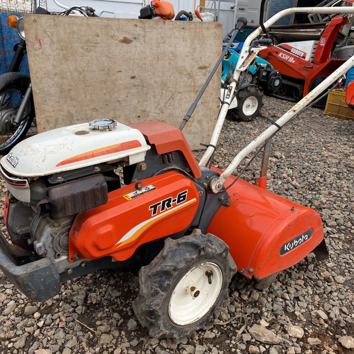 人気セール，人気 山形発 クボタ 耕運機 TR-6土の助(車体)｜売買されたオークション情報、yahooの商品情報をアーカイブ公開 - オークファン 車体