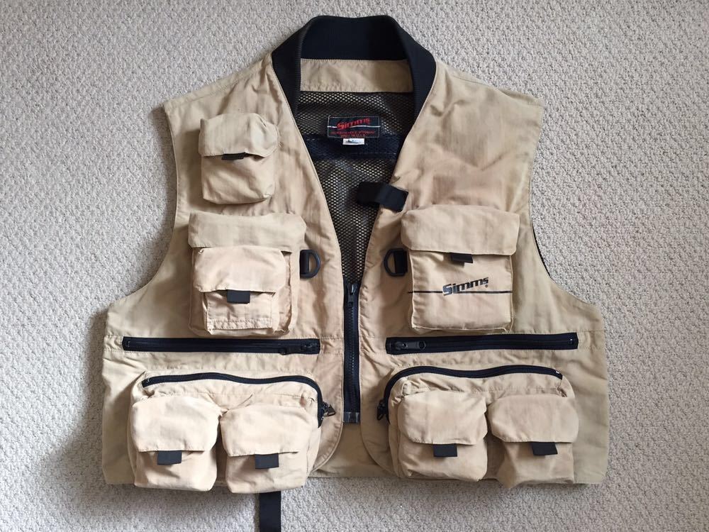 シムス マスター ベスト ☆Simms Master Vest ☆ 斜めロゴ ☆ Lサイズ