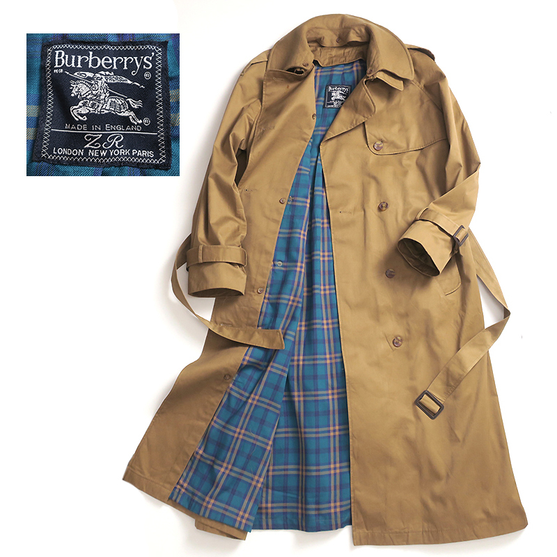 Burberry 一枚袖 トレンチコート ヴィンテージで入手したバーバリーの
