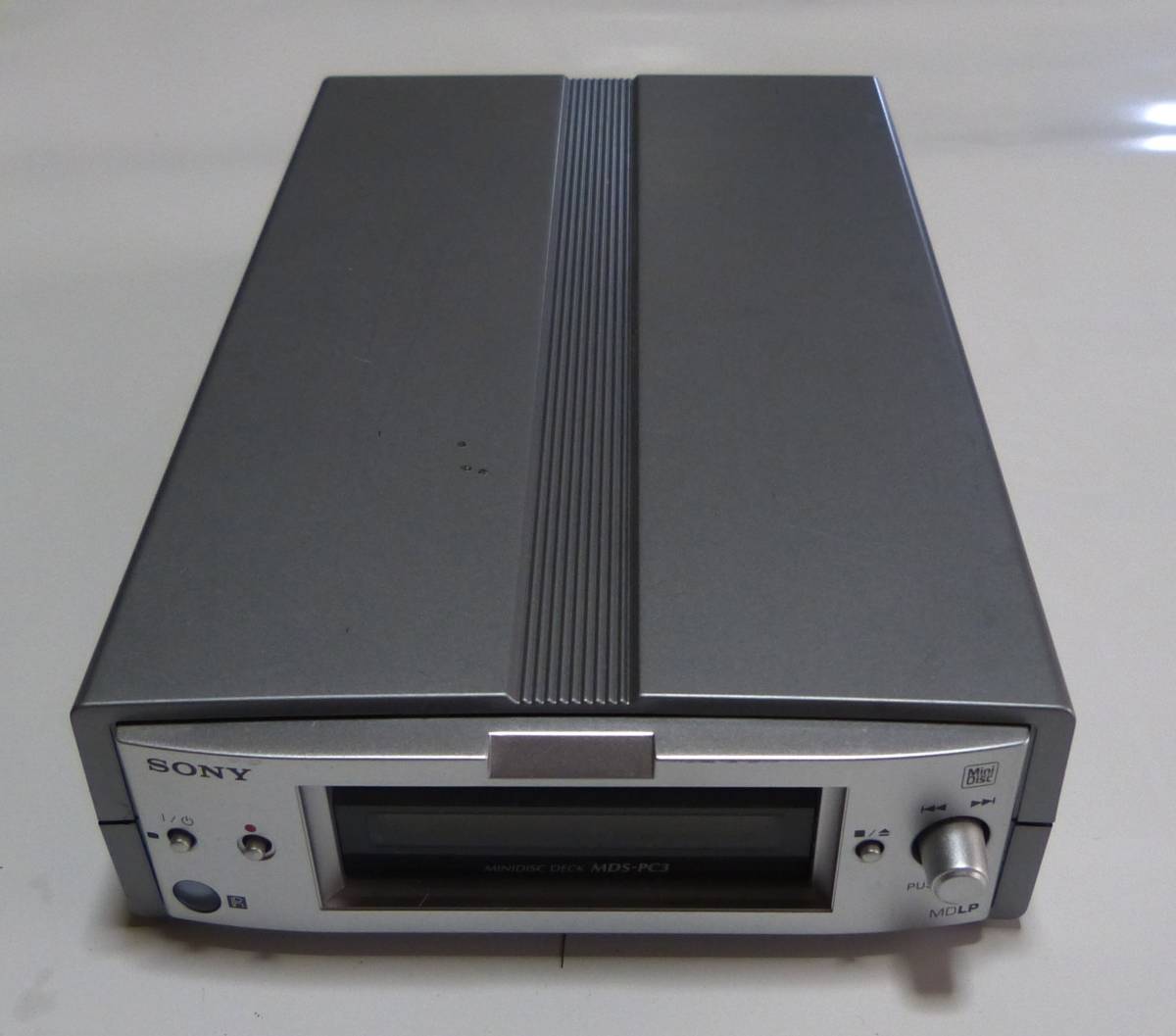 SONY ソニー MDデッキ MDS-PC3 再生しました MDLP対応 MDデッキ MDS