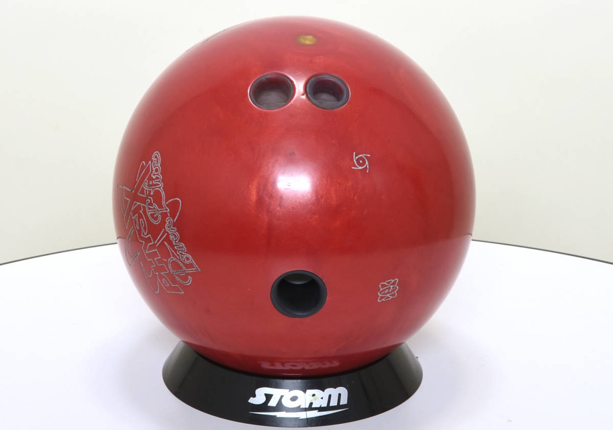 送料無料・中古】ストーム フィジックスパワーエリートブルー 15ポンド