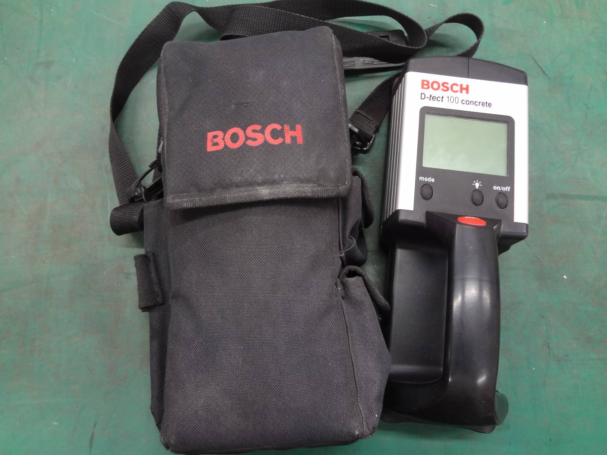 BOSCH ボッシュ D-tect100 鉄筋探査機 ウォールスキャナー【野田愛宕店 