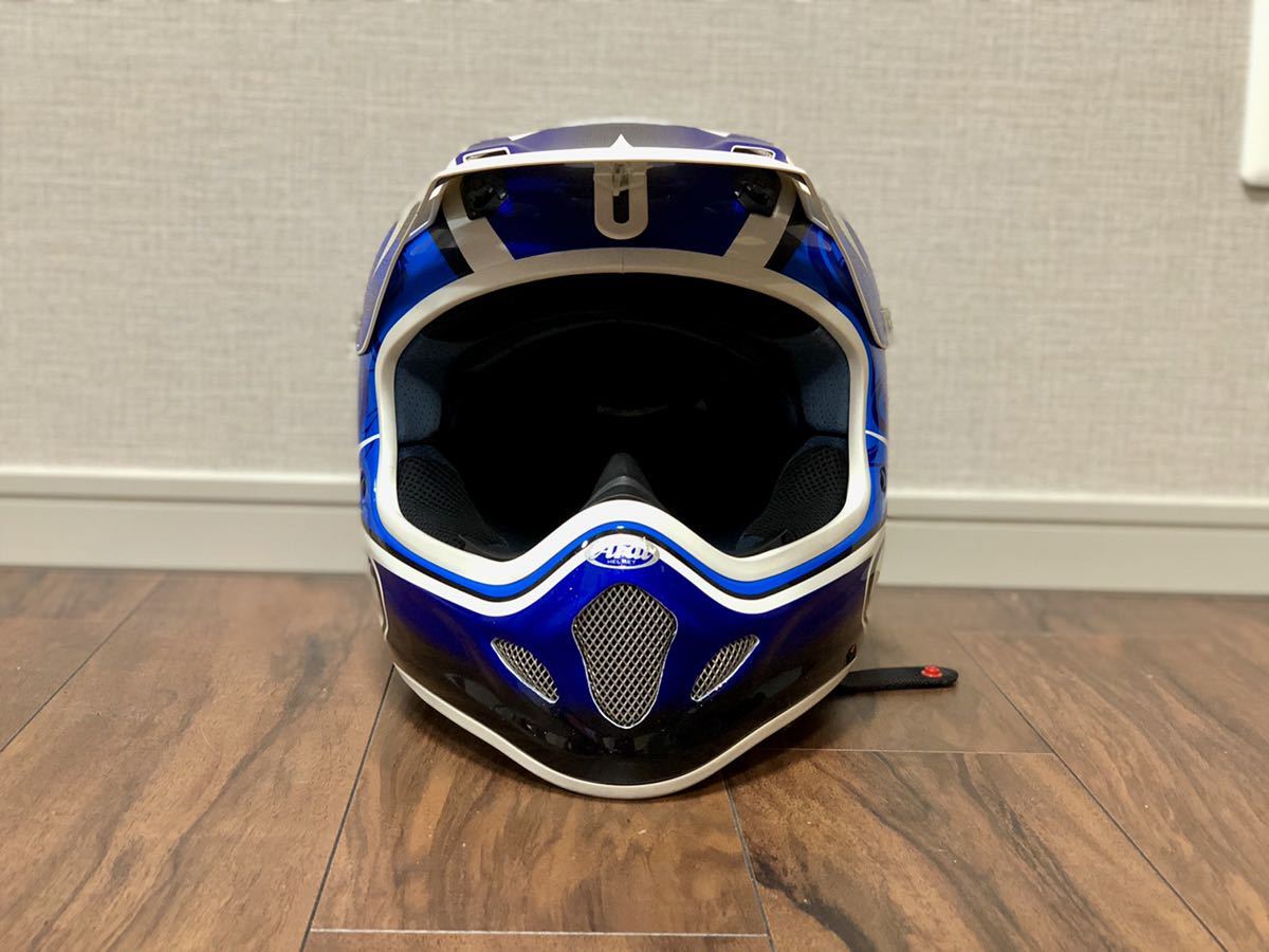 Arai V-Cross3 59-60cm フルフェイス ヘルメット オフロード 検(アライ