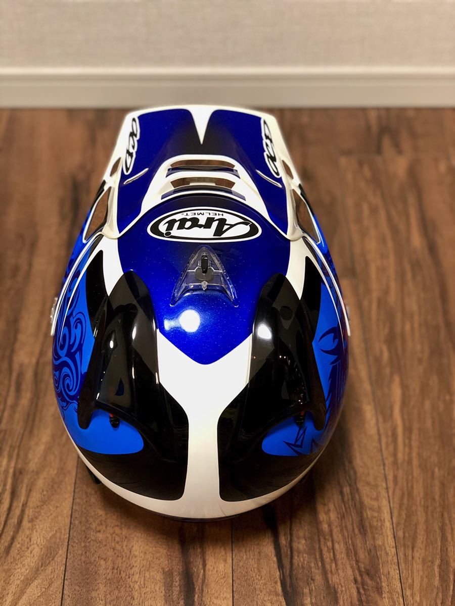 Arai V-Cross3 59-60cm フルフェイス ヘルメット オフロード 検(アライ