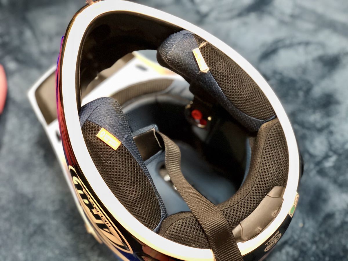 Arai V-Cross3 59-60cm フルフェイス ヘルメット オフロード 検(アライ