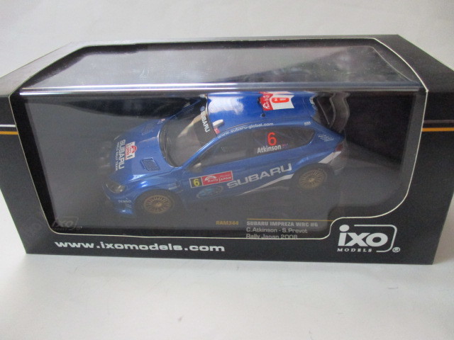 ixo イクソ 1/43 SUBARU スバル WRC WORLD CHAMPION ワールド