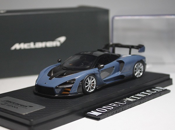 McLaren様用 △超希少！Mclaren 1/43 マクラーレン Mclaren Senna Victory Grey TSM