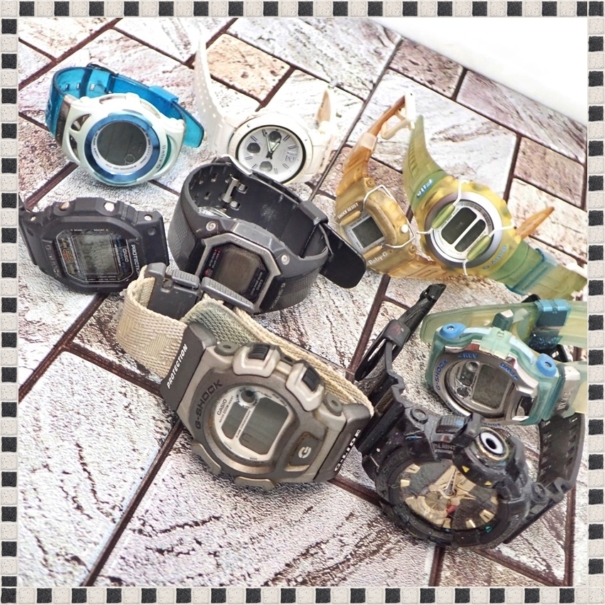 大量 まとめ 9点セット 】 カシオ G-SHOCK Gショック Baby-G まとめ